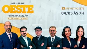 O Jornal da Oeste, Primeira Edição é transmitido de segunda a sexta, a partir das 7h | Foto: Divulgação/Oeste