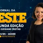 O Jornal da Oeste, Segunda Edição é transmitido de segunda a sexta, das 16h às 17h45 | Foto: Divulgação/Oeste