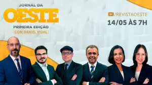 O Jornal da Oeste, Primeira Edição é transmitido de segunda a sexta, a partir das 7h | Foto: Divulgação/Oeste