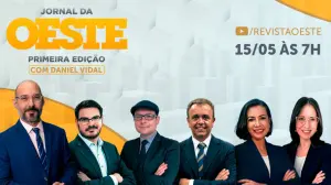 O Jornal da Oeste, Primeira Edição é transmitido de segunda a sexta, a partir das 7h | Foto: Divulgação/Oeste