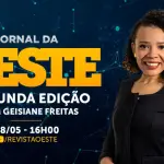 O Jornal da Oeste, Segunda Edição é transmitido de segunda a sexta, das 16h às 17h45 | Foto: Divulgação/Oeste