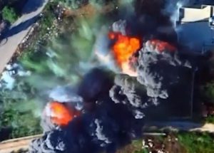 Israel informou ter destruído um lançador carregado e pronto para lançamento no sul do Líbano | Foto: Reprodução/IDF
