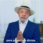 O presidente Lula da Silva, durante pronunciamento no Palácio do Planalto | Foto: Reprodução/YouTube/CanalGov