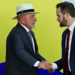 Lula e o ministro da Fazenda, Dário Durigan - 04/05/2026