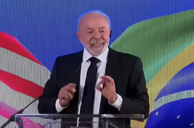 Lula Trump declaração reunião X