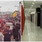 Megaoperação da Receita Federal fecha dois shoppings no Brás atrás de produtos falsificados | Foto: Reprodução/TV Globo