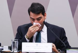 Jorge Messias, advogado-geral da União, durante sabatina na CCJ do Senado - 29/04/2026 | Lula Marques/Agência Brasil