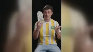 Nikolas anuncia marca de chinelos Pé Direito | Foto: Instagram/Divulgação
