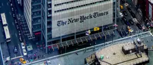 Fachada do New York Times | Foto: Wikimedia Commons
