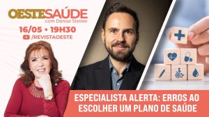 Oeste Saúde vai ao ar todo sábado, às 19h30 | Foto: Divulgação/Oeste
