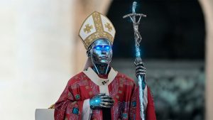 A inteligência artificial entrou de vez nos temas tratados pela Igreja Católica | Foto: Imagem feita com auxílio de IA