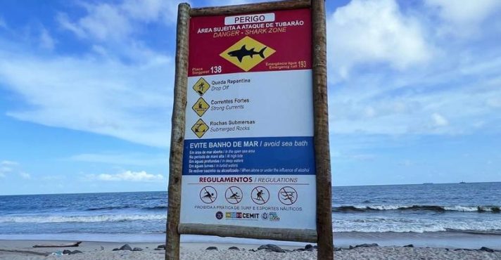 pernambuco - alerta de ataque de tubarão