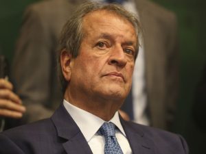 O presidente nacional do PL, Valdemar Costa Neto: apoio a Flávio | Foto: Valter Campanato/Agência Brasil