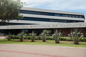 A Prefeitura de Cascavel, no Oeste do Paraná / Foto: Divulgação/Prefeitura de Cascavel