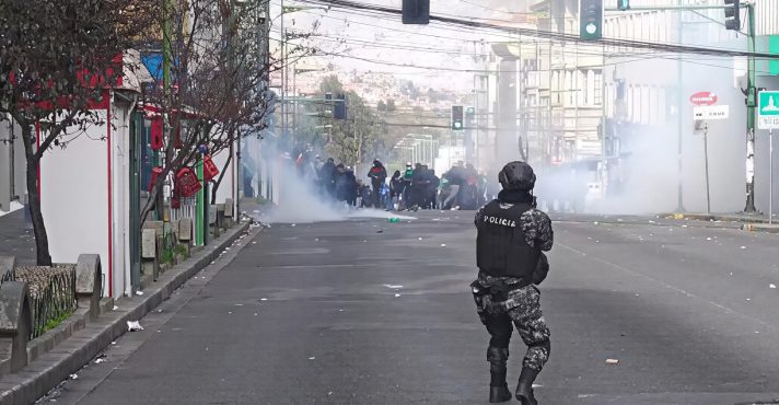 Protestos na Bolívia | Foto: Reprodução/Redes Sociais/X