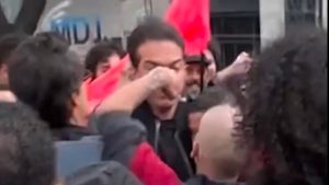 Rubinho Nunes é agredido em protesto de alunos da USP e sofre fratura no nariz