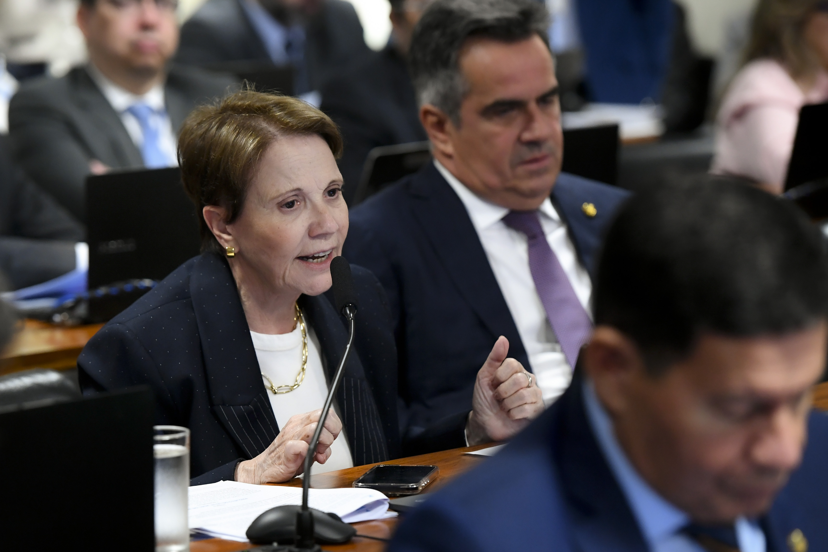 Tereza Cristina defende ampla defesa de Ciro Nogueira depois de operação da PF