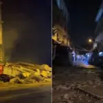 Segundo a imprensa local, 13 prédios desabaram na região administrativa de Guangxi | Foto: Reprodução/Redes sociais