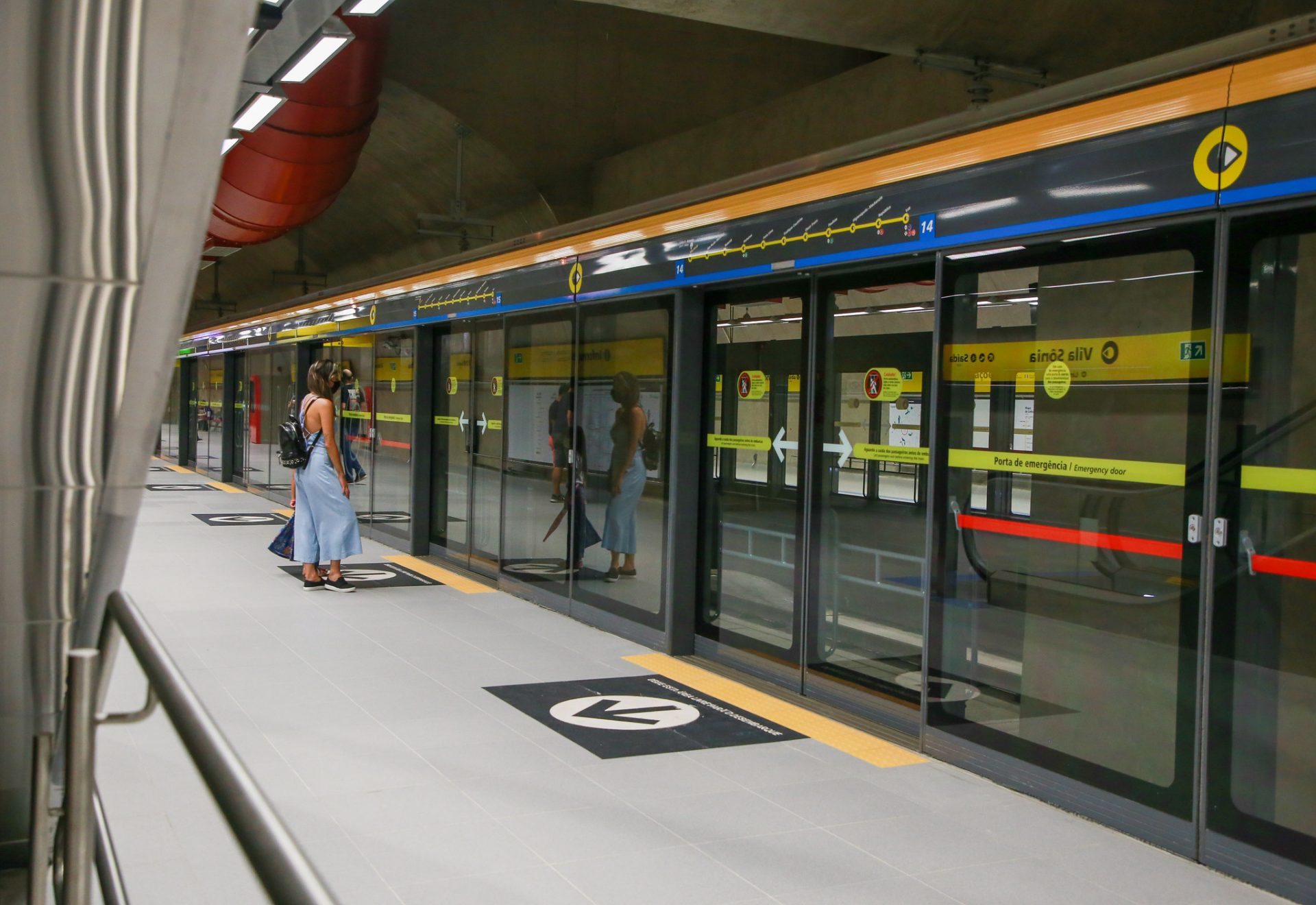 Governo de SP autoriza R$ 675 milhões para obras na Linha 4-Amarela