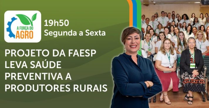 A Força do Agro é transmitido de segunda a sexta, das 19h50 às 20h30 | Foto: Divulgação/Oeste