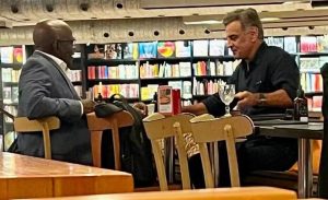 Aécio Neves e Joaquim Barbosa se encontram no Rio