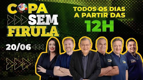 O Copa sem Firula é transmitido de segunda a sexta-feira, das 12h às 14h | Foto: Divulgação/Oeste
