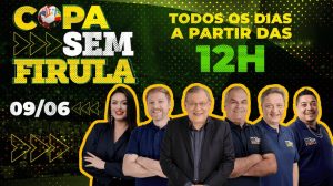O Copa sem Firula é transmitido de segunda a sexta-feira, das 12h às 14h | Foto: Divulgação/Oeste