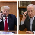 Trump e Netanyahu: busca por solução diplomática | Foto: Montagem sobre reprodução/Redes sociais