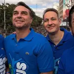 Flávio Bolsonaro Tarcísio de Freitas Ricardo Nunes Guilherme Derrite Marcha para Jesus
