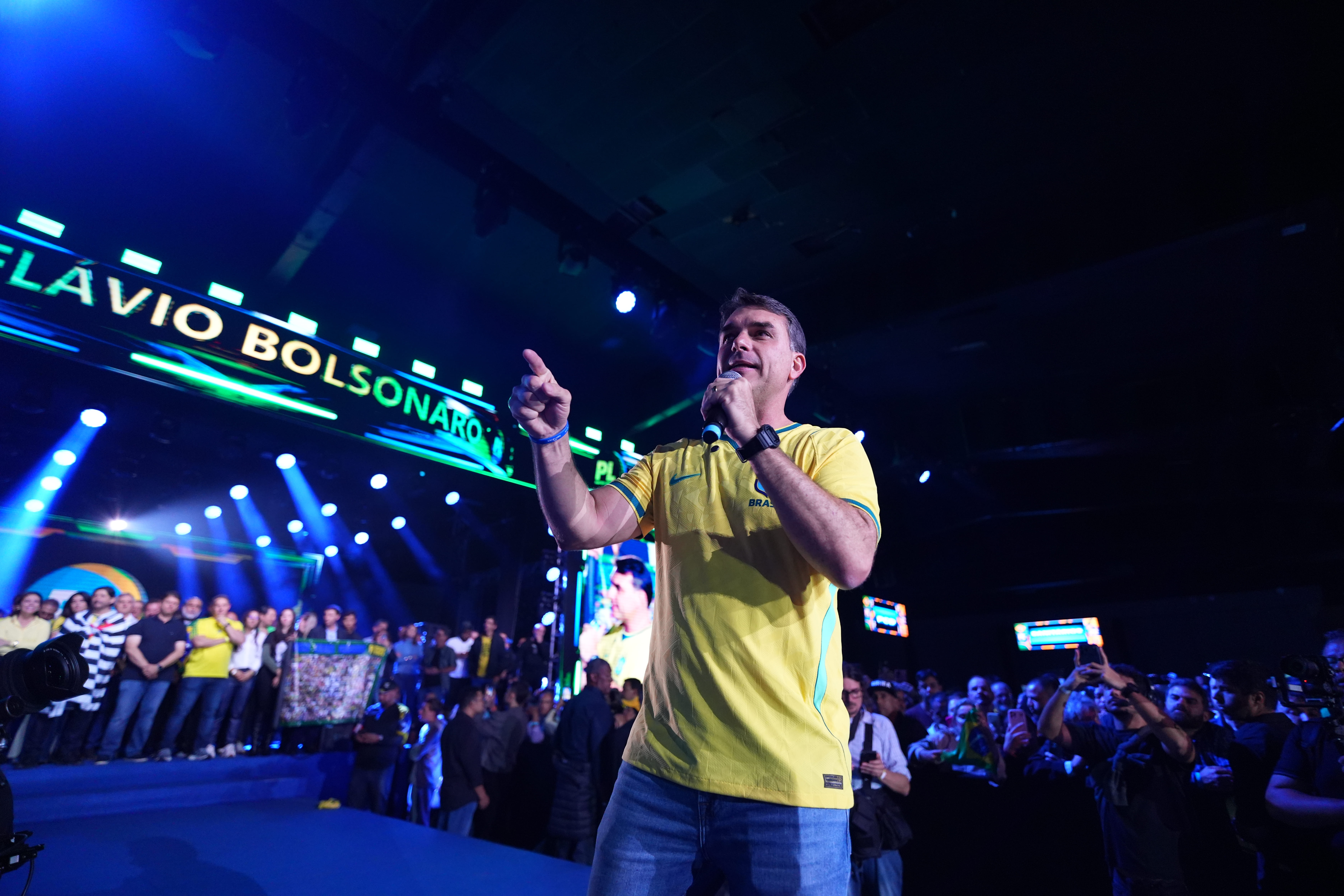 Flávio marcou presença no evento | Foto: Divulgação/Vittor Sales