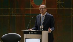 Gilmar Mendes, em palestra do Fórum de Lisboa, o Gilmarpalooza - 1º/6/2026 | Foto: Reprodução/YouTube