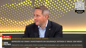 Guilherme Derrite defende chapa com Flávio e Tereza Cristina