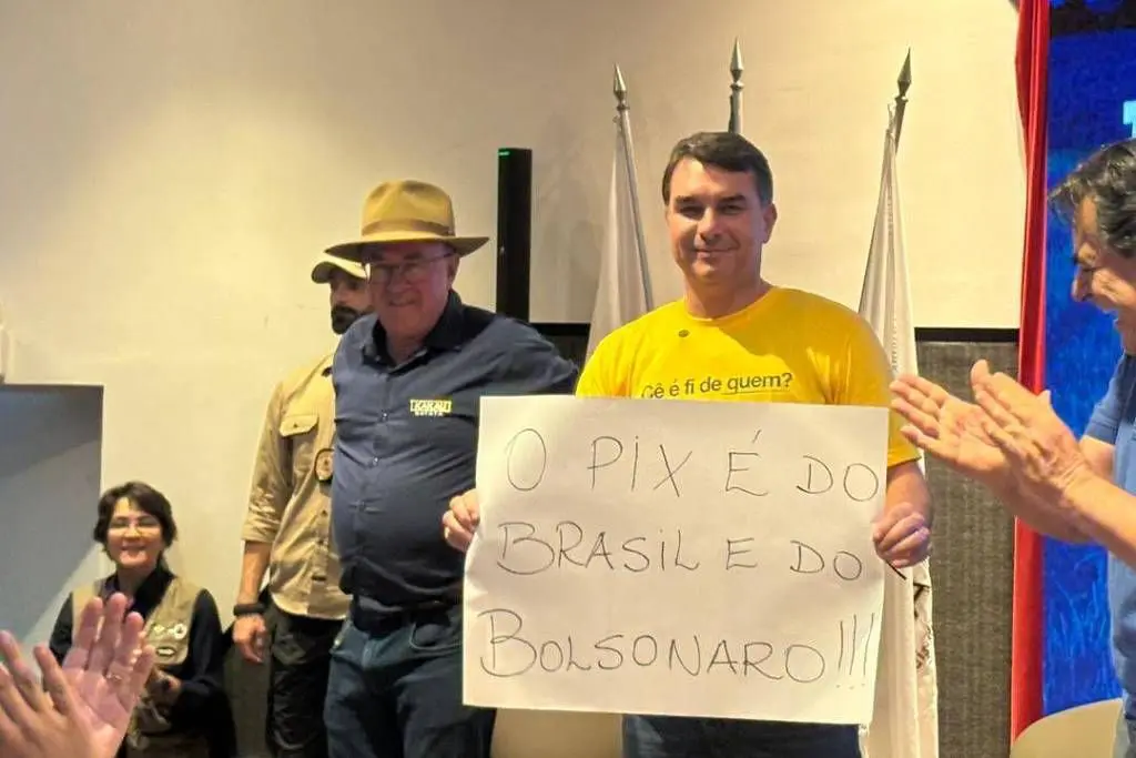 O senador e pré-candidato à Presidência Flávio Bolsonaro | Foto: Reprodução/Redes sociais