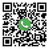 Código QR Code com o logotipo verde do WhatsApp no centro para redirecionamento e pedido de amostra grátis.