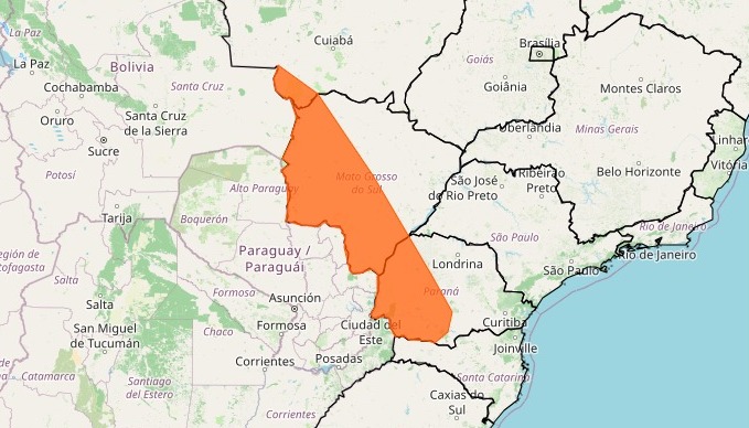 Inmet emite alerta de tempestade em regiões do Sul