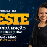 O Jornal da Oeste, Segunda Edição é transmitido de segunda a sexta, das 16h às 17h45 | Foto: Divulgação/Oeste