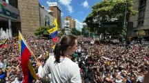 Maria Corina Machado oposição Venezuela