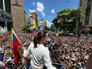 Maria Corina Machado oposição Venezuela