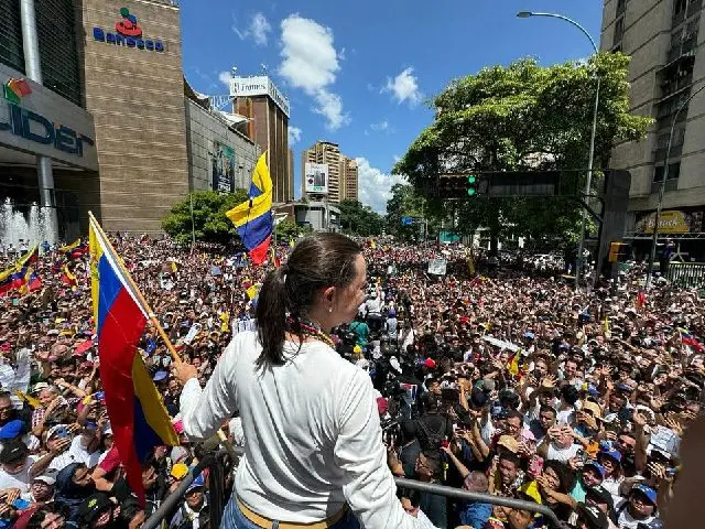 Maria Corina Machado oposição Venezuela