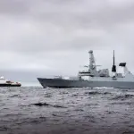 Navio britânico Reino Unido apreensão Rússia