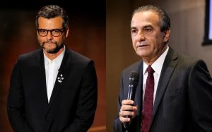 O ator Wagner Moura e o pastor Silas Malafaia | Foto: Montagem sobre reprodução/Redes sociais