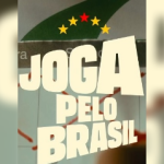 Em uma das cenas, uma das estrelas presentes no símbolo da Confederação Brasileira de Futebol (CBF) aparece na cor vermelha, historicamente associada ao PT | Foto: Reprodução/Instagram/@lulapelobrasil_