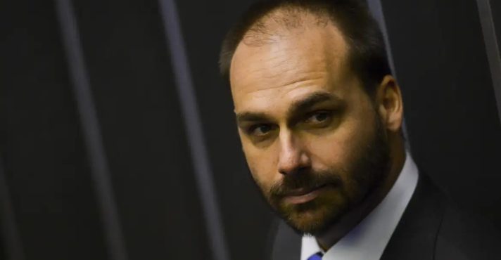 O ex-deputado Eduardo Bolsonaro: no foco da Polícia Federal | Foto: Marcelo Camargo/Agência Brasil