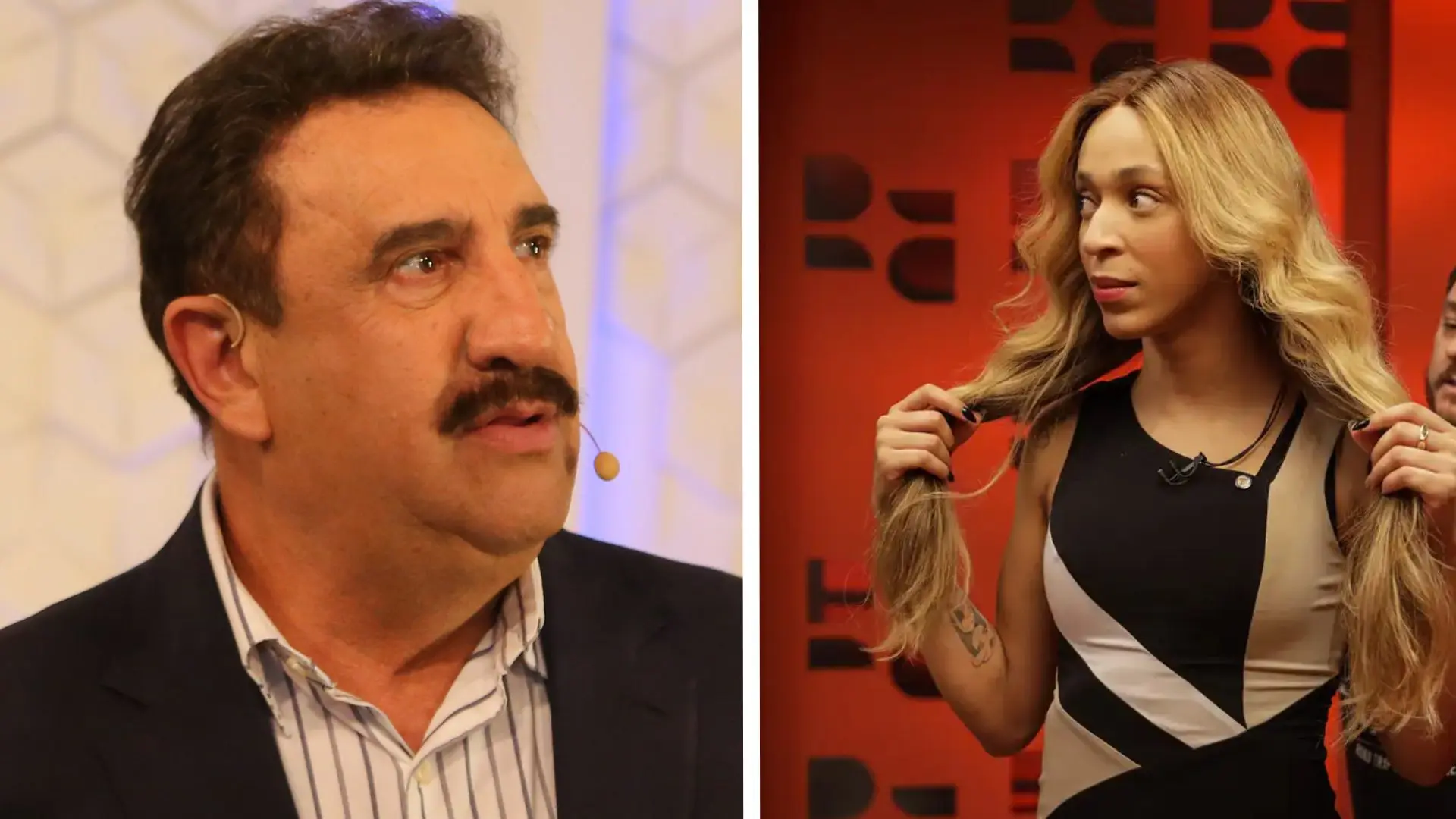 O apresentador Ratinho e a deputada federal Erika Hilton | Foto: Montagem sobre reprodução