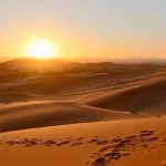 Deserto do Saara: temperaturas chegam a 45°C | Foto: Reprodução/Redes sociais