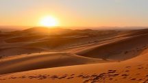 Deserto do Saara: temperaturas chegam a 45°C | Foto: Reprodução/Redes sociais