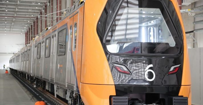 Composição da Linha 6-Laranja do Metrô de São Paulo | Foto: Divulgação/Agência SP