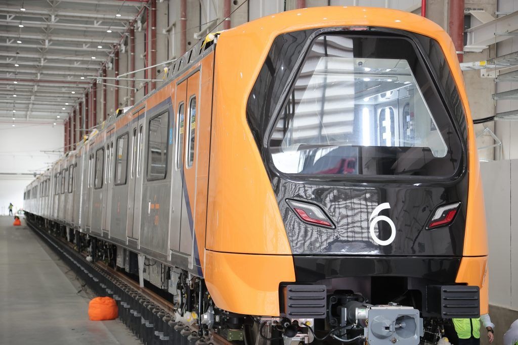 Composição da Linha 6-Laranja do Metrô de São Paulo | Foto: Divulgação/Agência SP