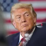 Trump participa de um evento na Custer Farms em Chippewa Falls, Wisconsin, EUA - 5/6/2026 | Foto: Nathan Howard/Reuters