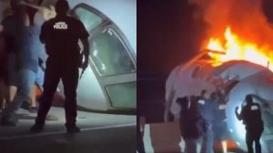 ACIDENTE RODOVIA AVIÃO TEXAS EUA